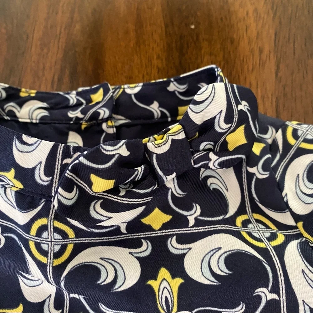 Janie and Jack Medallion Scarf Print Dress